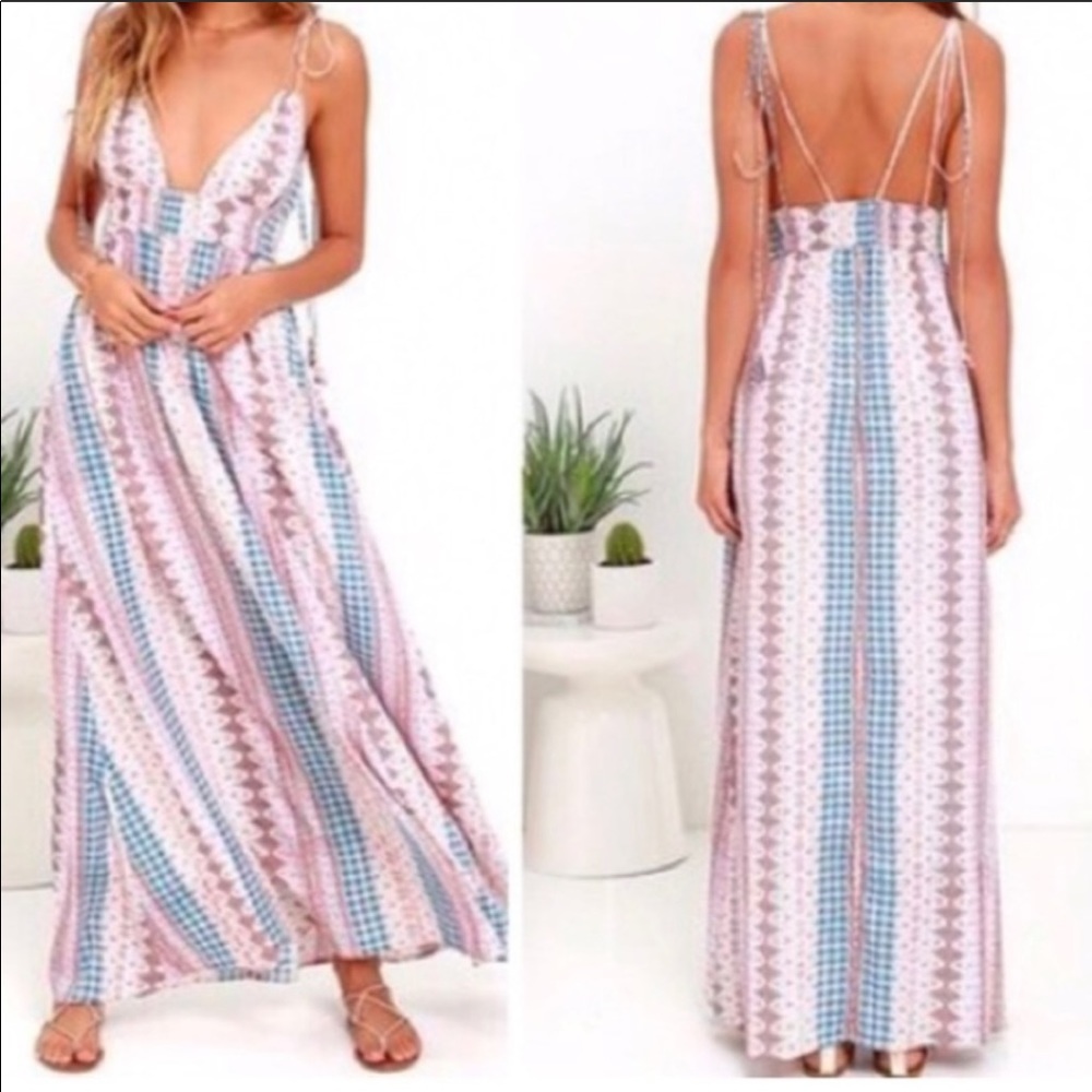 Lulu’s spaghetti strap sundress NWOT